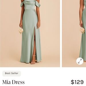 Birdy Grey Sage Green Maxi Dress